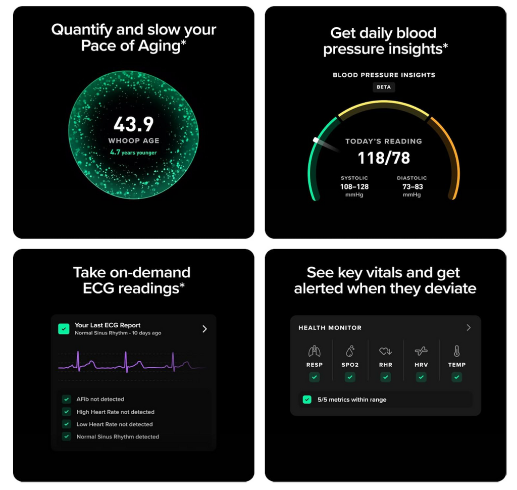WHOOP 5.0 Life Medical Grade + 12 Meses de membresía
